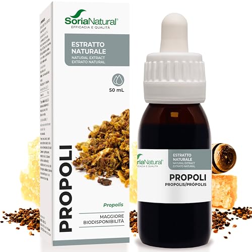 Propolis Puro Naturale Forte 190 mg/ml Senza Alcol - Rafforza le Difese, Allevia il Mal di Gola e...