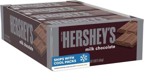 Image of HERSHEY'S Milk Chocolate Candy Bars, 1.55 oz (36 Count) (Pack of 12)