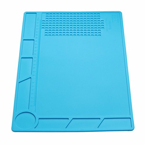 500 ℃ Hitzebeständige Reparatur Lötplatte, Arbeitsmatter für Telefon und Computer Reparieren, Silicone, Schweiß-Reparatur-Station Cover