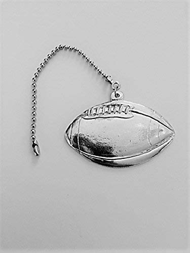 Handmade Football Ornament Ceiling Fan Pull with Easy Attachments - Sports Theme Mans Cave Lighting Decorations