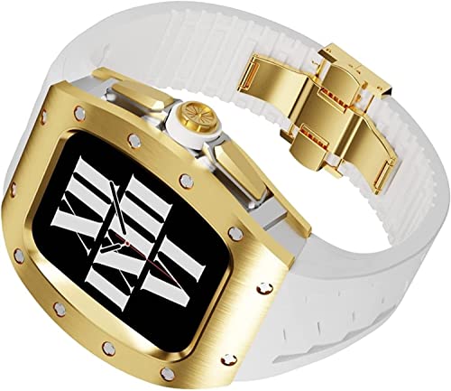 Kit de bracelet de montre titane pour Apple Watch 44mm et 45mm
