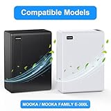 MOOKA FAMILY E-300L Air Purifiers Official H13 Replacement Filter Compatible with MOOKA E-300L Air Purifiers (2 Count)