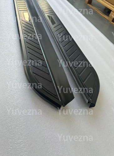 Estribos laterales para Nissan Pathfinder 2013-2021 aluminio negro miniatura 4