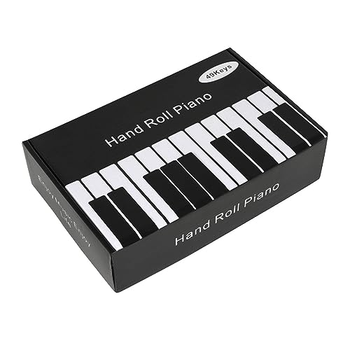 VOCUE – Clavier électronique portable à 49 touches pour piano électronique pliable, clavier en silicone souple, facile à transporter - Les Beatles, Paul McCartney, John Lennon, RIngo Starr, George Harrison VOCUE - Clavier électronique portable à 49 touches pour piano électronique pliable, clavier en silicone souple, facile à transporter – Image 5