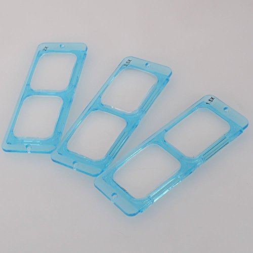 Meximore 1.5X 2X 2.5X 3.5X Double Lens Head-Mounted Headband Reading Magnifying Glasses Magnifier Jeweler Loupe With 4 Lens Jewelry Repair Tool #TOP3