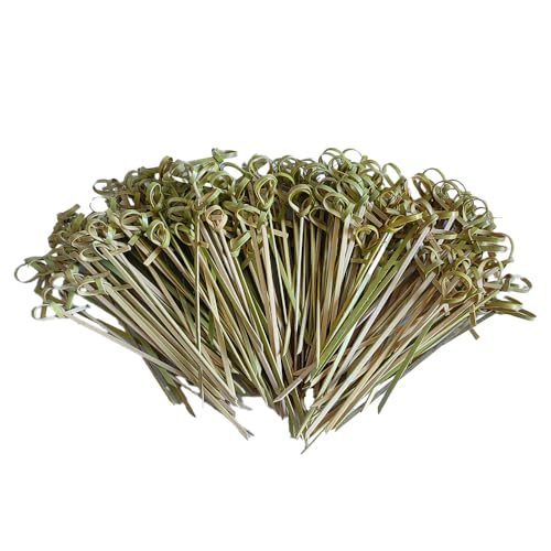 200 PCS Bamboo Cocktail Picks Bamboo Skewers 4.7 Inch, Food