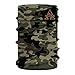 Alcorn State Braves Green Neck Gaiter Camo print Vive La Fete