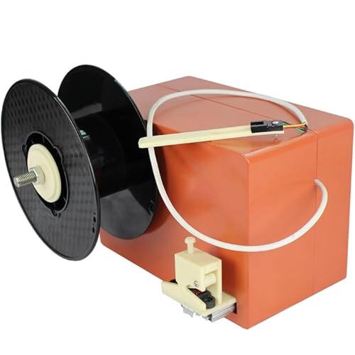 Ekstruder filamentu 3D, 120W desktopowy narzędzie do wytwarzania filamentu 3D, regulowana prędkość, dla małych studiów (Coil Winding)