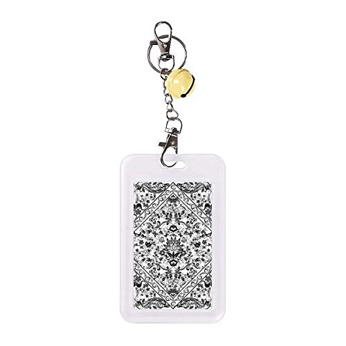 Funda barroca para tarjetas con diseño de repetición paralela