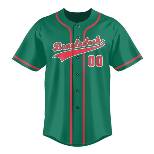 Custom Baseball Jersey National Team Softball Jersey Personalized Name Number for Men/Women/Youth miniatura 2