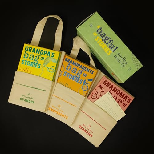 Image of A Bagful of Stories: A Gift Edition Boxset of Grandma's, Grandpa's and Grandparents' Bag of Stories by Sudha Murty