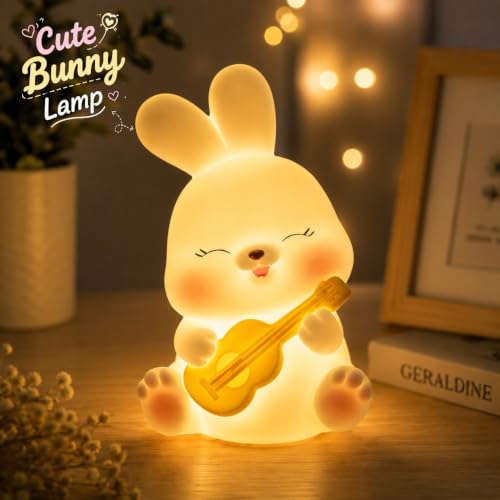 Jamee Cute Bunny Silicone Night Lamp for Kids - Image 6