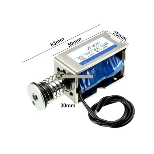 Solénoïde push-pull JF-Z05 24V pour stopper les blocages linéaires 45N