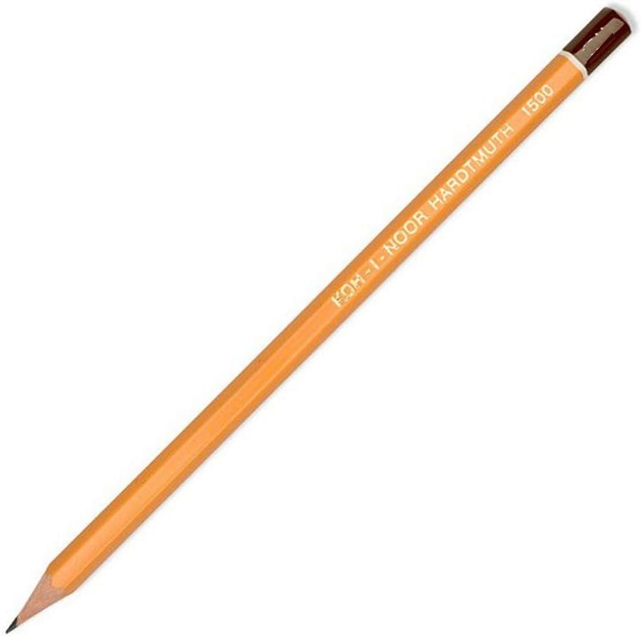 Koh-I-Noor 1500 6B Graphite Pencil (Pack of 12)