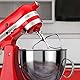 YWNYT Flachschlägel aus Edelstahl für KitchenAid 4,5-5QT Kippkopf-Standmixer, Küchenhelfer Paddelaufsatz Zubehör Ersatz für K45SS, KSM75, KSM150, KSM152 usw., spülmaschinenfest