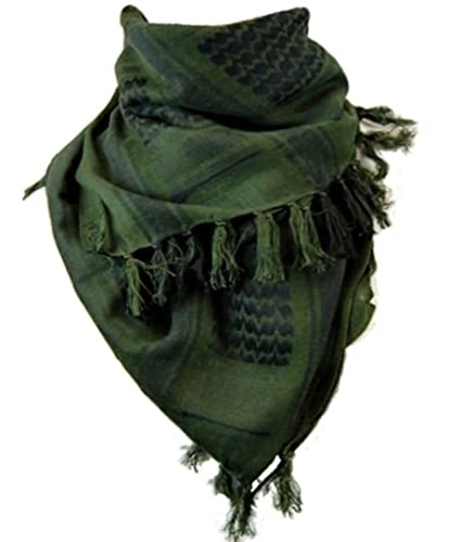 Afgan Stole Military Shemagh Tactical Arab Desert Keffiyeh Scarf Neck & Head Wrap Turban Woven Cotton 100%