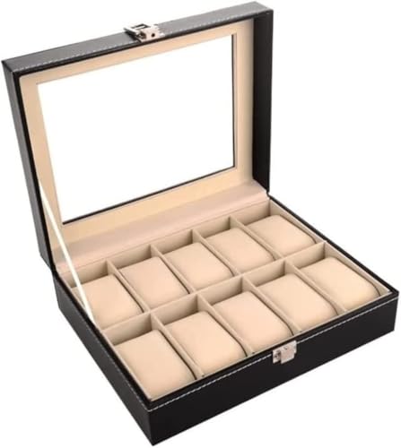 Organisateur amovible montre 10 compartiments, le cadeau idéal pour homme