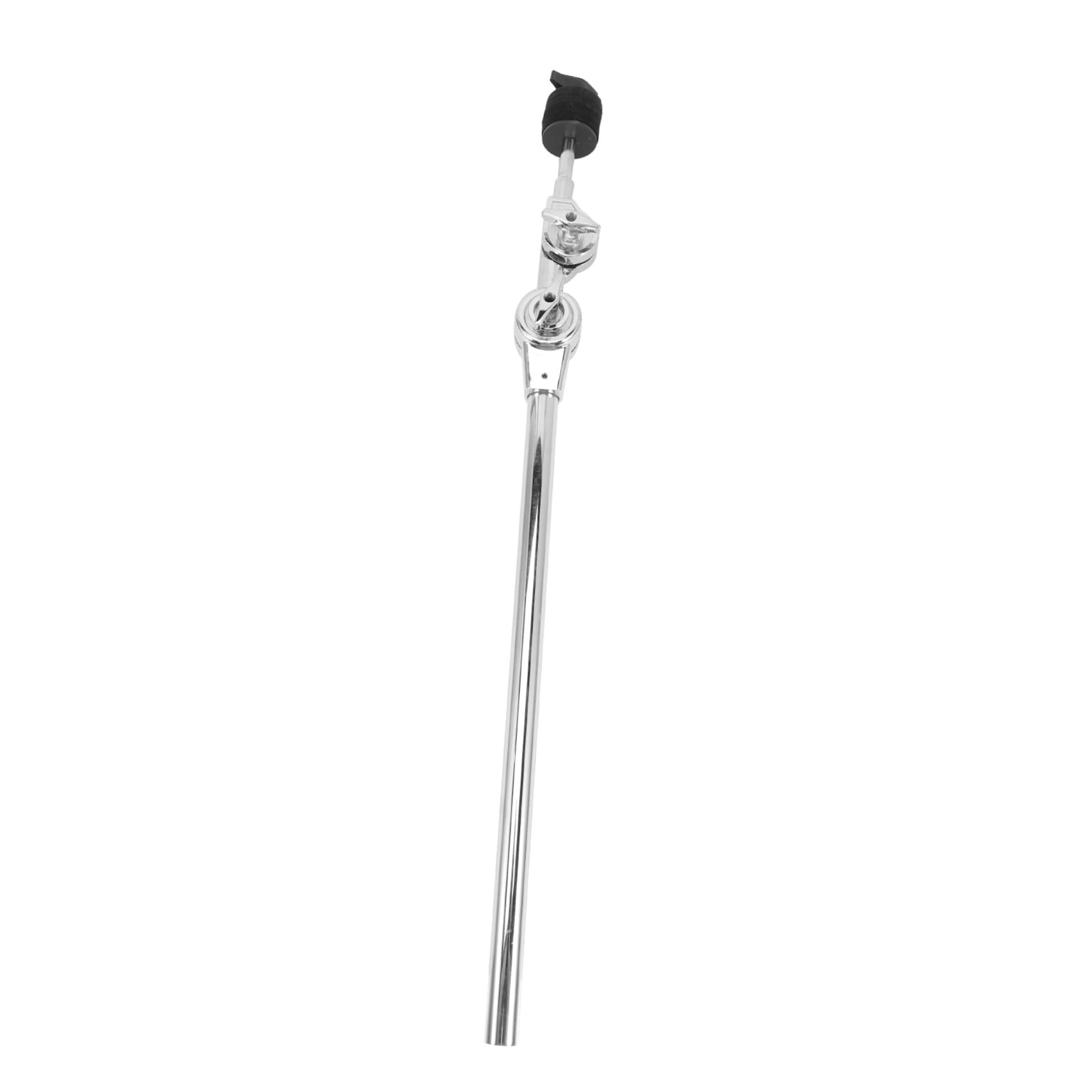 Beaupretty Soporte de Clip de Extensión para Platillos Brazo de Soporte Metálico Ajustable de Instrumento de Percusión para Escenario de Batería