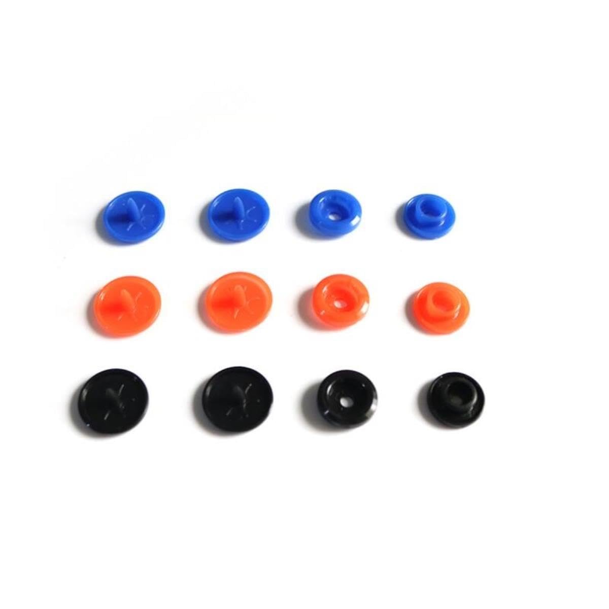 100 bottoni a righe arcobaleno da 12 mm, rotondi, in resina, 2 fori, bottoni decorativi per fai da te, cucito, artigianato, maglia, cappotto, costume, uncinetto, scrapbooking