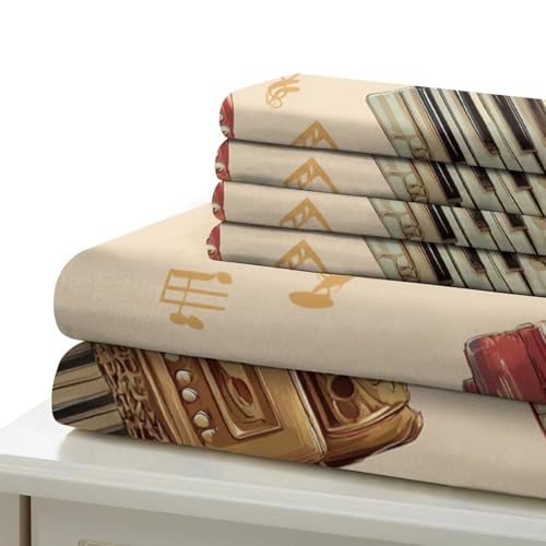 Parure de lit notes musicales pour des nuits douces en musique - 7