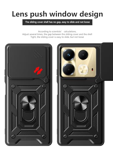 Coque Infinix Note 40 4G protège objectif photo contre les rayures noir