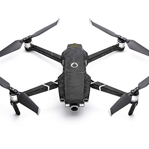 Preisvergleich Produktbild WRAPGRADE Hauptgerät Skin kompatibel mit DJI Mavic2 (Black Bumpy CAMO)