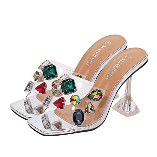 Talons chaton noirs et clairs avec lanières pour mariage et cocktail chic