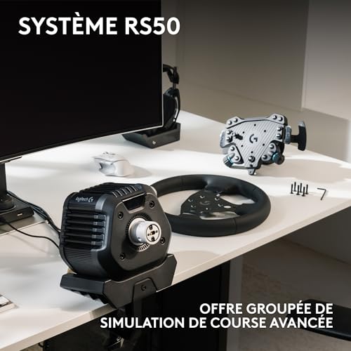 Configuration de simulation de course Logitech G Premium RS50 System pour PS5 PS4 et PC - vue 4