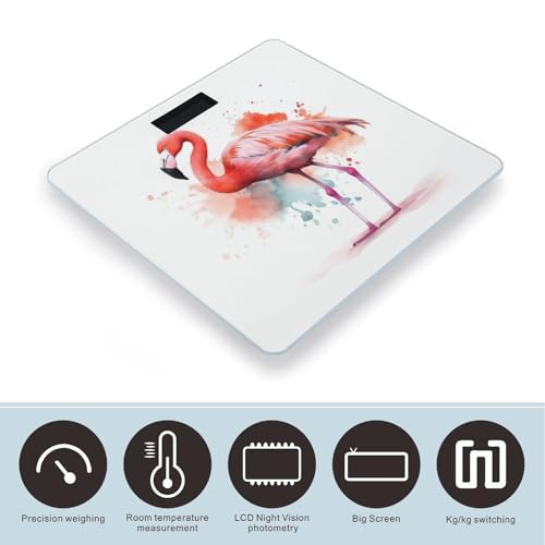 Báscula Digital de Baño con Pantalla LCD 400 lb miniatura 3