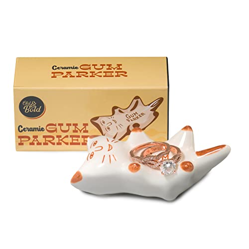 Gum Parker - Retro-Ringhalter für Schmuck - MCM Ringdisplay und Schmucktablett Cover