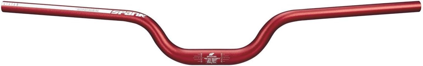 Spank Kleiderbügel Spoon 31,8 mm, 800 mm, Rise 40 mm, Rot, für Erwachsene, Unisex, 31,8 mm