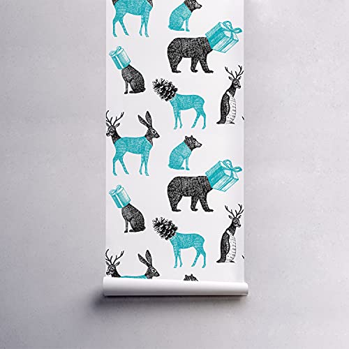 Papier peint Animaux Étranges 290x290cm pour un salon moderne et unique - 5