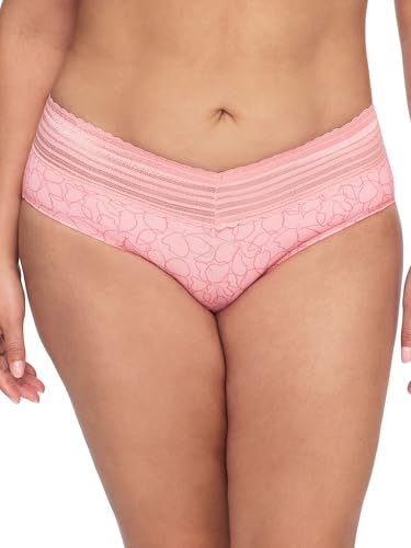 Image of Warner's womens No Pinching No Problems Dig-free Comfort Waist With Lace Microfiber Hipster 5609j