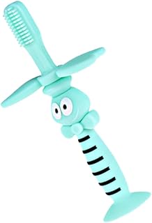 HEALEEP Childrens Toothbrush Soft Bristle Toothbrush Silicone Toothbrush Infant Training Toothbrush Baby Finger Toothbrush Toddler Teeth Baby Training Toothbrush Silicone Teether Clean Set