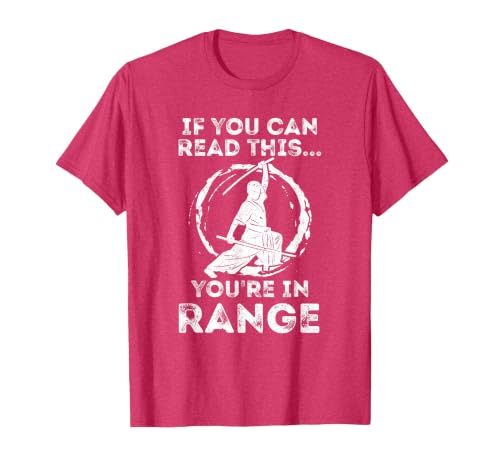 Haidong Gumdo Korean Martial Arts Korean Swordsmanship T-Shirt, Men, Red Heather, Large