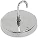 Master Magnetics Ceramic Magnetic Hook 20 Lbs. Pull Nickel, Chrome Plating, MHHH20BX, Lot of 25