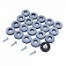 Produktbild Shintop Furniture Glides, 20 Stück Teflon Möbelgleiter zum Schrauben PTFE Gleiter für Möbel Easy Mover