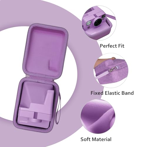 Maleta rígida compatible con Polaroid Now Gen 3 y otros miniatura 3