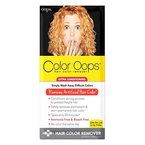 Color Oops Hair Colour Remover with Conditioning Cover