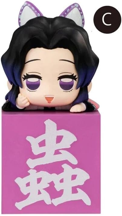 Miniatura 4 de Furyu Demon Slayer - Figura de Kimetsu No Yaiba Hikkake Shinobu Kocho (paquete de 3)