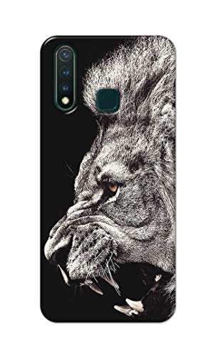 Image of Roaring Lion Hard Back Case Cover for Vivo Y19 / Vivo U3 (6.53 inch) Back Cover -(J5) VNS2225