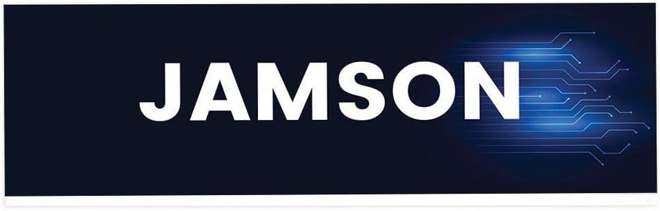 Andaz Press Office Desk Name Plate, Modern Technology Personalized Acrylic Custom Name Plate for Home, Desk, Tech, Boss, Work, Customized Nameplate Sign Decorations for Men Women, 8" X 2.5"