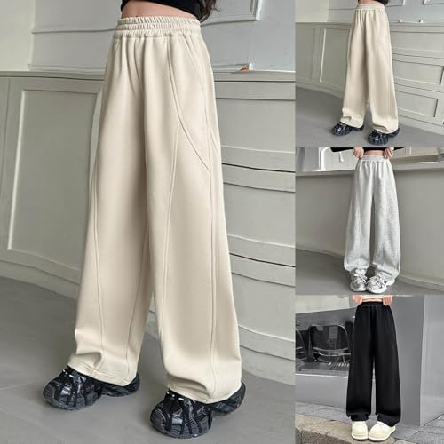 Girls Casual Jogger Pants Kids Athletic Sweatpants Loose Fit Joggers with Pocket Baggy Sweatpants for Teen Girls4