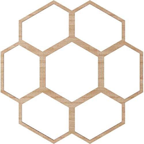 Image of Ekena Millwork 20 inchOD x 8 1 /2 inchID x 1 /4 inchT Florin Wood Fretwork Pierced Ceiling Medallion, Alder