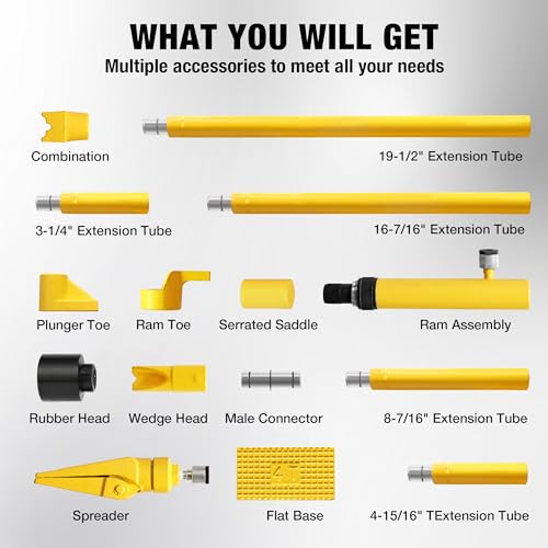 YELLOW JACKET Porta Power Kit 4 tonnes pour aligner les châssis