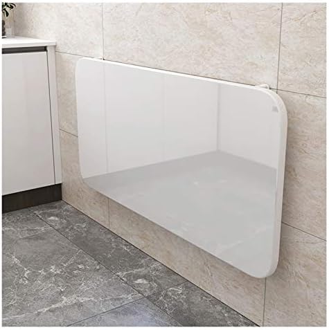 Foldable Wall Mounted Table Space Saving Workbench for Kitchen Balcony or Apartment White 60x30cm Ideal for JNHWll Spaces Versatile & Practical