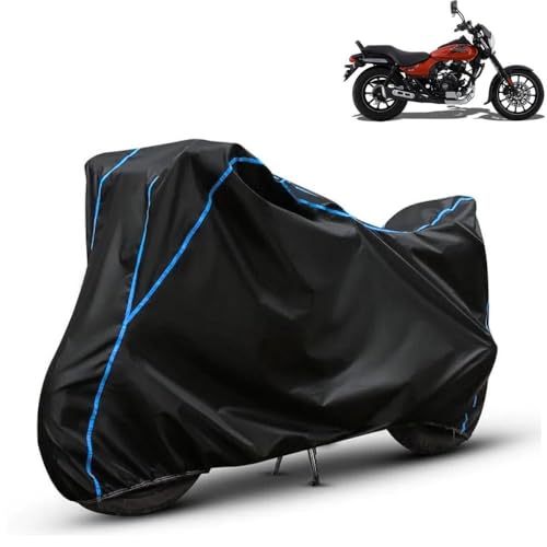 Image of Kerwa Waterproof Bike Cover Compatible with Bajaj Avenger Street 160 | Dust Proof, UV-Resistant, All-Weather Protection Bike Body Cover, Windproof Elastic Bottom