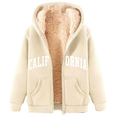 Sweat femme capuche polaire zippé d'hiver pour vos sorties froides
