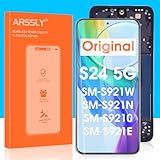 Original for Samsung Galaxy S24 5G Screen Replacement, LCD for Samsung S24 Digitizer Touch Screen SM-S921B SM-S921U SM-S921W LCD Display Assembly with Frame (US Version) (Black)