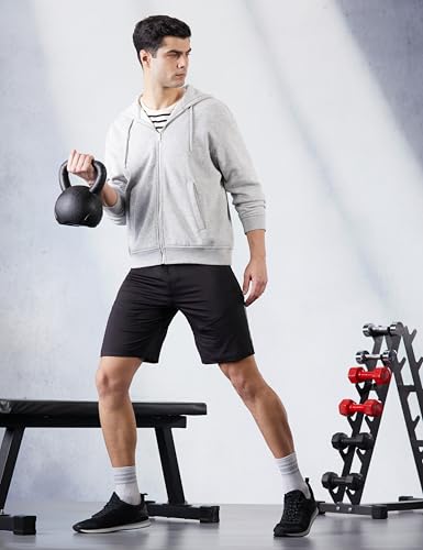 Image of Van Heusen Men Active Sports Swift Dry Knit Shorts - 4 Way Stretch, Lightweight, Mesh Panel